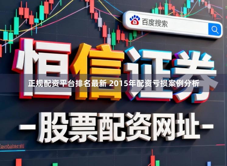 正规配资平台排名最新 2015年配资亏损案例分析