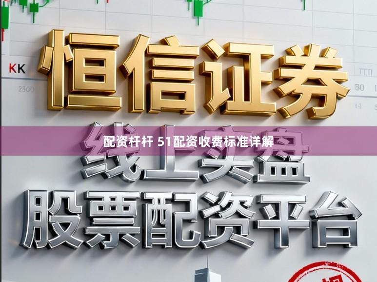 配资杆杆 51配资收费标准详解